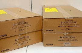 BOURGOGNE ROUGE VIEILLES VIGNES CLOS BARDOT DOMAINE de BELLENE 2013/2014 24 x 75clTwelve bottles