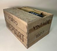 NIEPOORT VINTAGE PORT 1977 12 x 75clTwelve bottles of 1977 Niepoort Vintage Port presented in the