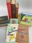 ASSORTED CRICKETING BOOKS & EPHEMERA: including Watson (A.E.T) ed. The Young Sportsman. Lawrence &