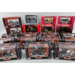 ASSORTED MAISTO AND OTHER 1:18 DIECAST MODEL MOTORCYCLES, including 11x Harley Davidsons, 2x