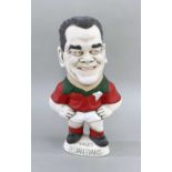 IEUAN EVANS 'GROGG', signed in the clay 'Grogg Shop Wales', 24.5cm h