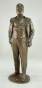 ZSIGMOND KISFALUDI STROBL (Hungarian, 1884-1975), bronze - Robert Boothby MP, standing portrait