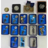 MEDAL, COIN & BOOKMARK COLLECTION GROUP to include a George VI General Service medal with