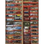 DIECAST MATCHBOX MODELS OF YESTERYEAR - cars and delivery vehicles with advertisers including