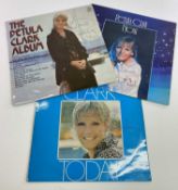 SIGNED PETULA CLARK VINYL LPs (3)