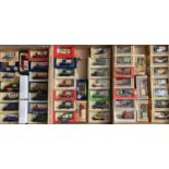 DIECAST MODEL VEHICLES IN RETAIL BOXES - "Days Gone" by Lledo vintage commercial vehicles, also some