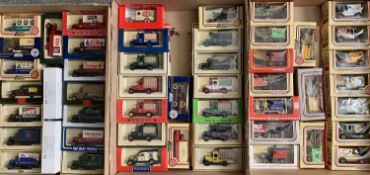 DIECAST MODEL VEHICLES IN RETAIL BOXES - "Days Gone" by Lledo vintage commercial vehicles, also some