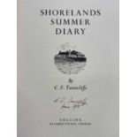 BOOK - TUNNICLIFFE, CHARLES FREDERICK "Shorelands Summer Diary", published 1952 by Collins, St