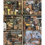 MODEL BUILDINGS - a very large assortment, approximately 220 plus to include 'Britain in