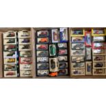 DIECAST MODEL VEHICLES IN RETAIL BOXES - mainly "Days Gone" by Lledo vintage commercial vehicles,
