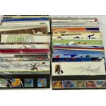 ROAYL MAIL MINT STAMPS, commemorative and presentation packs x 79