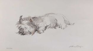 WILLIAM SELWYN limited edition print (223/500) - West Highland Terrier, signed in pencil, 25 x