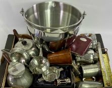 EPNSWARE, vintage and later pewter, modern metal preserve pan and associated goods ETC
