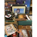 COLLECTABLES - an eclectic assortment including novelty toys, Dalek, chess sets, treen book racks,