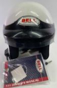 BELL MAG-6 MOTOR RACING HELMET - with incorporated headphones and microphone