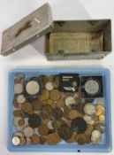 BRITISH & CONTINENTAL COINAGE & COMMEMORATIVE CROWNS, 1797 and later, in a home fashioned