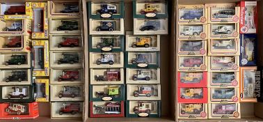 DIECAST MODEL VEHICLES IN RETAIL BOXES - "Days Gone" by Lledo vintage commercial vehicles,