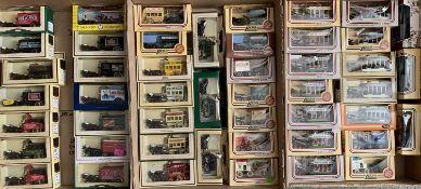 DIECAST MODEL VEHICLES IN RETAIL BOXES - "Days Gone" by Lledo horse drawn commercial carriages and