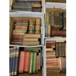 BOOKS - a vintage assortment (within 4 boxes) to include classics, Bibles, including two well