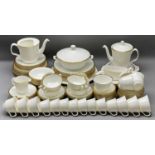 MINTON CHINA HORIZON - approximately 95 pieces of dinnerware including sauce boat and tureen, plates