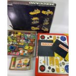 MECCANO BOX SET NO 6, a quantity of used vintage Diecast vehicles, Corgi, Matchbox, Dinky, ETC,