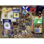 BUTLINS, GIRL GUIDES & OTHER BADGES and mixed collectables group to include nineteen relating to