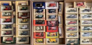 DIECAST MODEL VEHICLES IN RETAIL BOXES - "Days Gone" by Lledo vintage commercial vehicles with