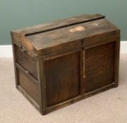 VINTAGE LIVESTOCK/DOMESTIC ANIMAL CRATE in the style of "A Backus Junior", wooden and brass bound