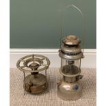 VINTAGE CAMPING STOVE (Swedish) and a primus paraffin lamp