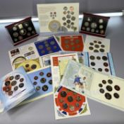 ROYAL MINT PROOF & BRILLIANT UNCIRCULATED COIN COLLECTIONS (12) - to include 1998 and 1999 cased