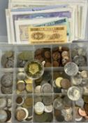 EUROPEAN & OTHER CONTINENTAL COINAGE & BANK NOTES - an interesting collection to include 68