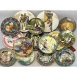 BRADEX, VILLEROY & BOCH DISPLAY PLATES - including Russian fairy tales, Chinese themed, ETC, many