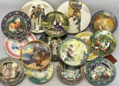 BRADEX, VILLEROY & BOCH DISPLAY PLATES - including Russian fairy tales, Chinese themed, ETC, many