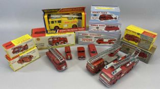 DINKY TOYS DIECAST FIRE SERVICE VEHICLES - to include vintage and later boxed examples with