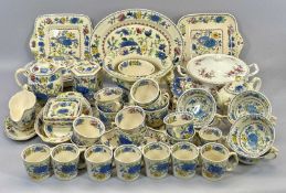 MASONS REGENCY DINNER/TEA & TABLE WARE - 40 plus pieces including a two-handled pedestal fruit bowl,