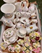 COLLECTOR'S PORCELAIN - a mixed quantity to include Aynsley Little Sweetheart, 7 pieces, Aynsley