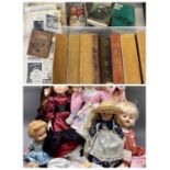 VINTAGE & LATER COLLECTOR'S DOLLS - a quantity including vintage composition and modern porcelain