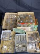 20TH CENTURY COINS & NOTES - a large collector's quantity, all denominations and believed all