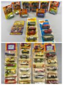 MATCHBOX BLISTER PACK DIECAST VEHICLES (38) - to include 1-75 Series Superfast Models, all in