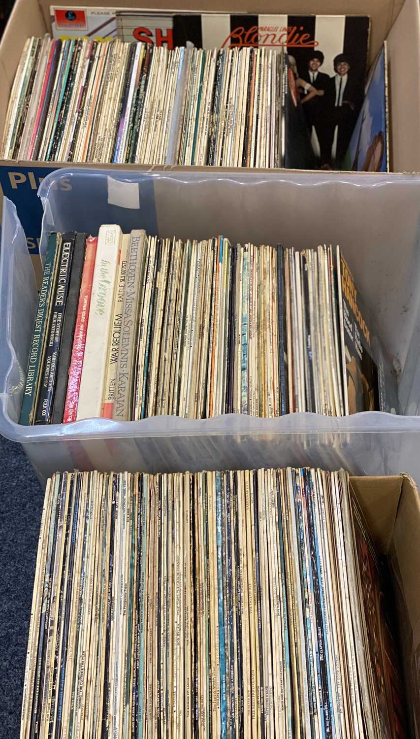 LP RECORDS - a large collection, approximately 300, to include The Beatles (including Please