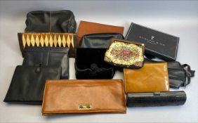 DESIGNER TYPE LADY'S HANDBAGS/CLUTCH BAGS/PURSES - a large assortment