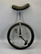 VINTAGE UNICYCLE - 81cms H with adjusting lever