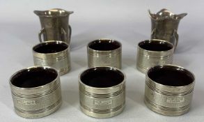 SMALL SILVER, 8 PIECES - to include two silver trophies for The Irish Kennel Club, Birmingham 1925