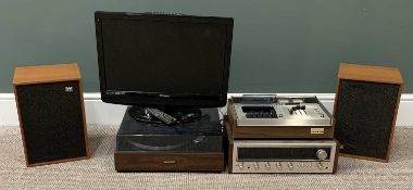 VINTAGE PIONEER HIFI SEPARATES to include turntable, cassette deck, player recorder and a stereo