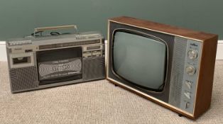 MID CENTURY & LATER VINTAGE TELEVISIONS (2) to include an RGD brand black and white television,