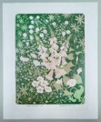 ‡ MARGARET GREEN (1925-2003) limited edition (1/45) lithograph - titled to base 'Hedgerow Fox