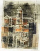 ‡ PETER REDDICK (1924-2010) monotye print - entitled 'Townscape II', signed and dated 1959, 40 x