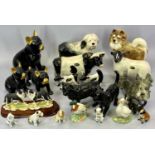 BORDER FINE ARTS, Cooper Craft and an assortment of other animal ornaments, approximately 20