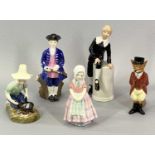 ROYAL DOULTON FIGURES (5) - 'The boy from Williamsburg' HN2183,14cms tall, 'Little Lord