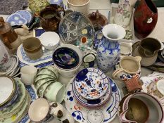 CHINA ASSORTMENT - to include Gaudy Welsh, Moorcroft, Wedgwood Jasperware, ETC